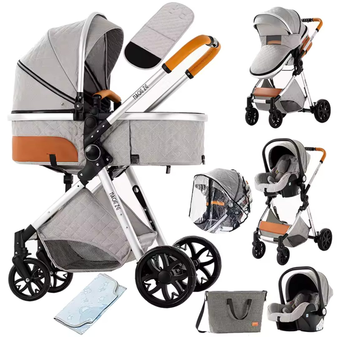 Luxurious 3 In 1 Pushchair Bundle