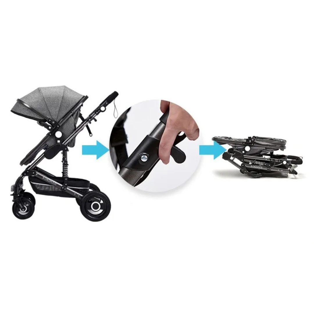 Multi-Functional All Terrain in Pushchair Set Baby About