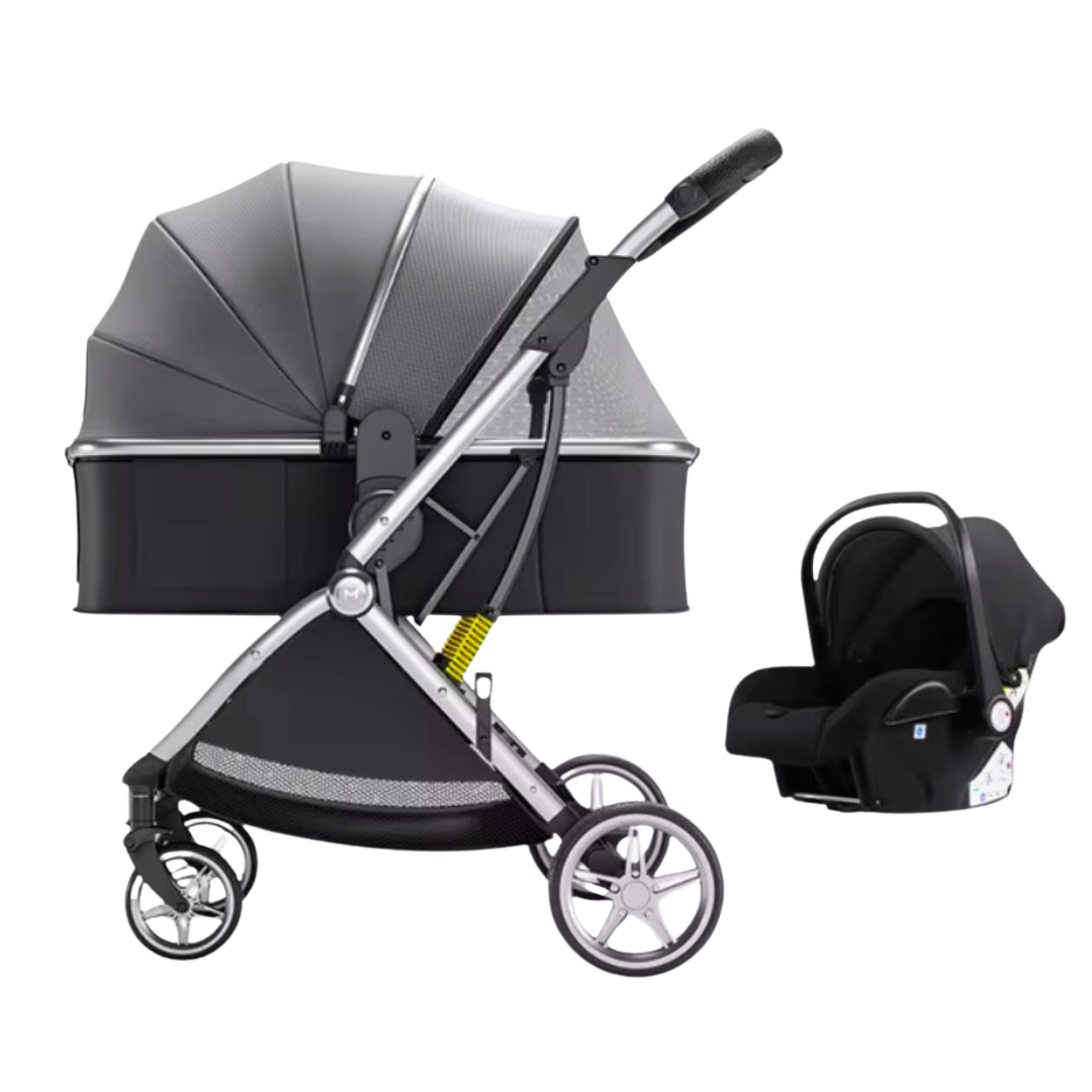 Canmeja 3 in 1 Pram and Car Seat Travel System