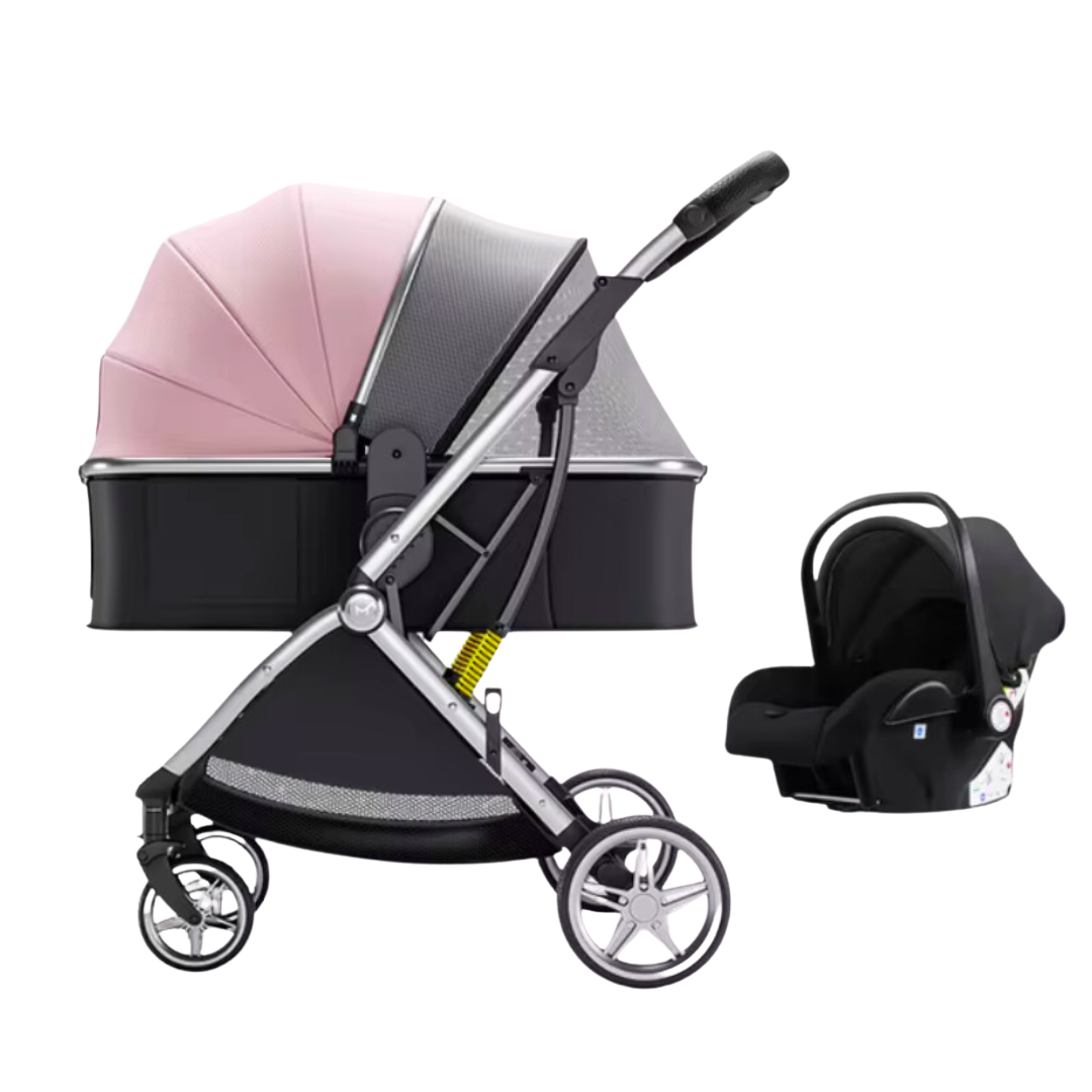 Canmeja 3 in 1 Pram and Car Seat Travel System