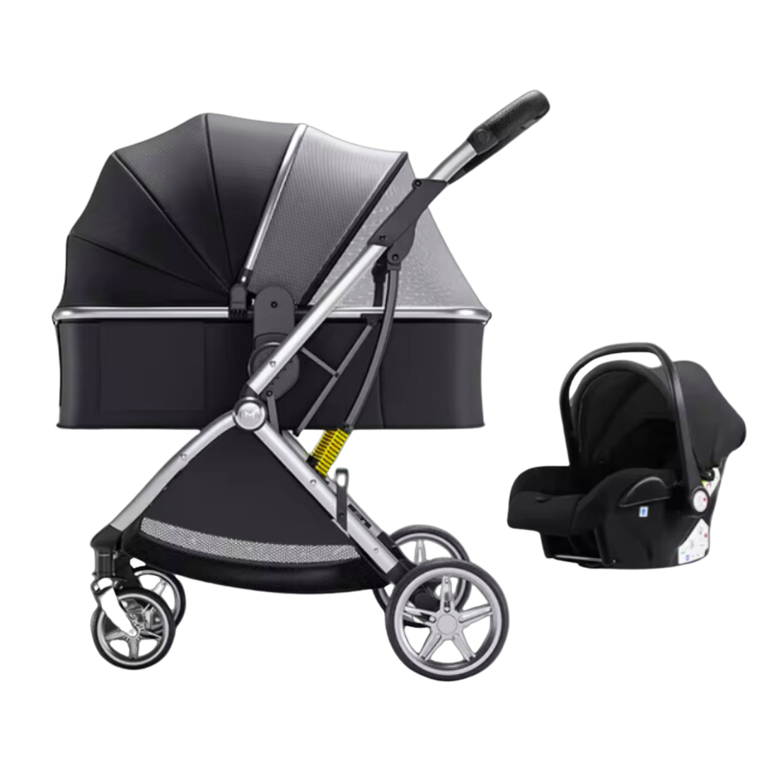 Canmeja 3 in 1 Pram and Car Seat Travel System