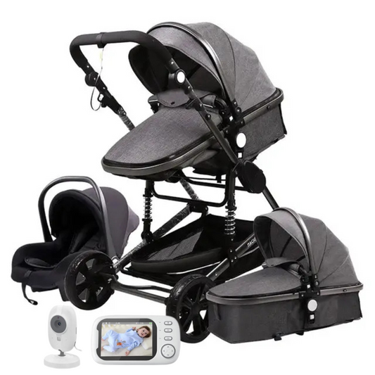 All-Terrain Pushchair Set and Free Baby Monitor Bundle