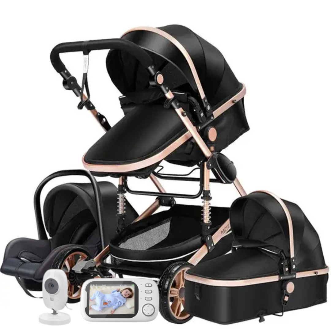 All-Terrain Pushchair Set and Free Baby Monitor Bundle