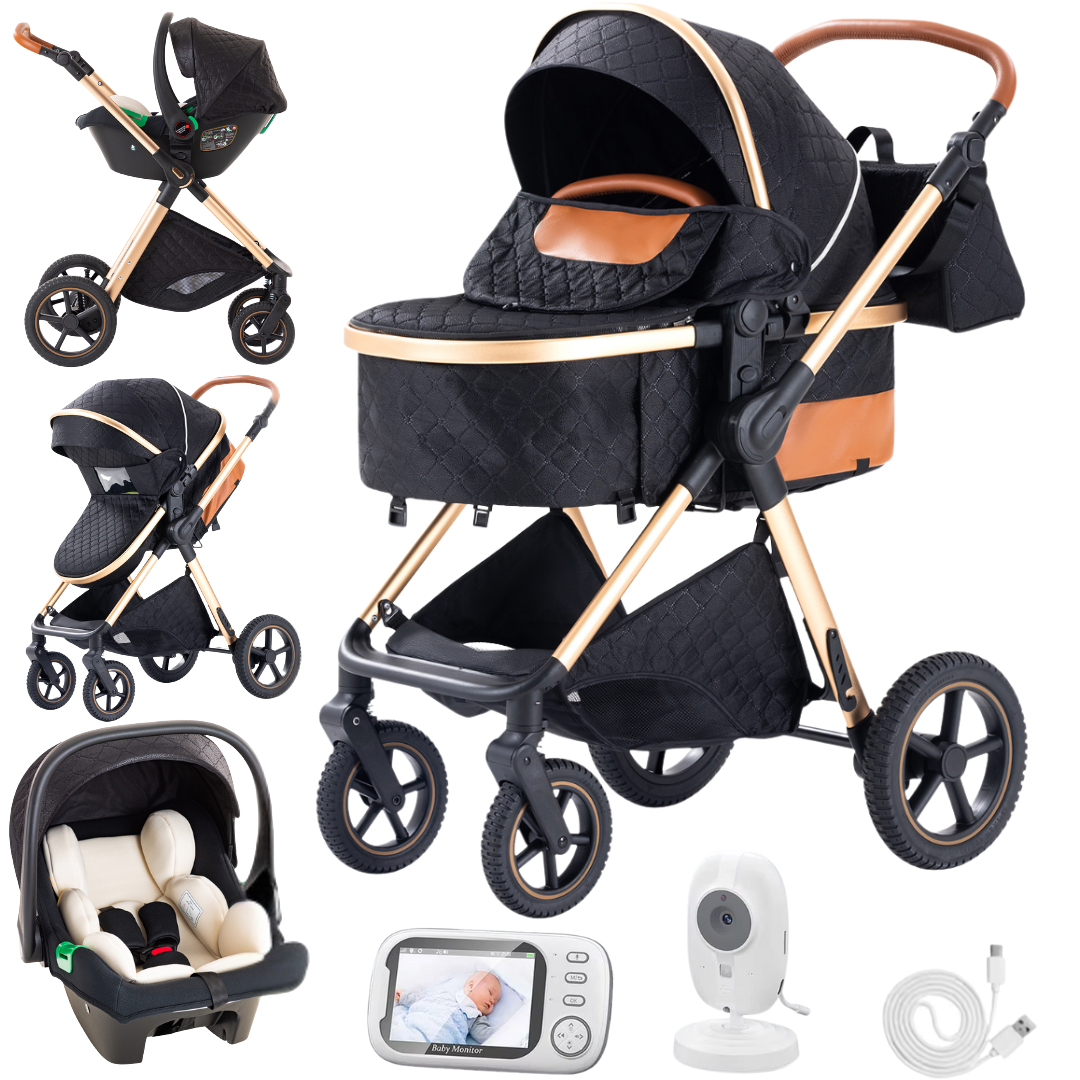 Smart Pushchair Set And Free Baby Monitor Bundle