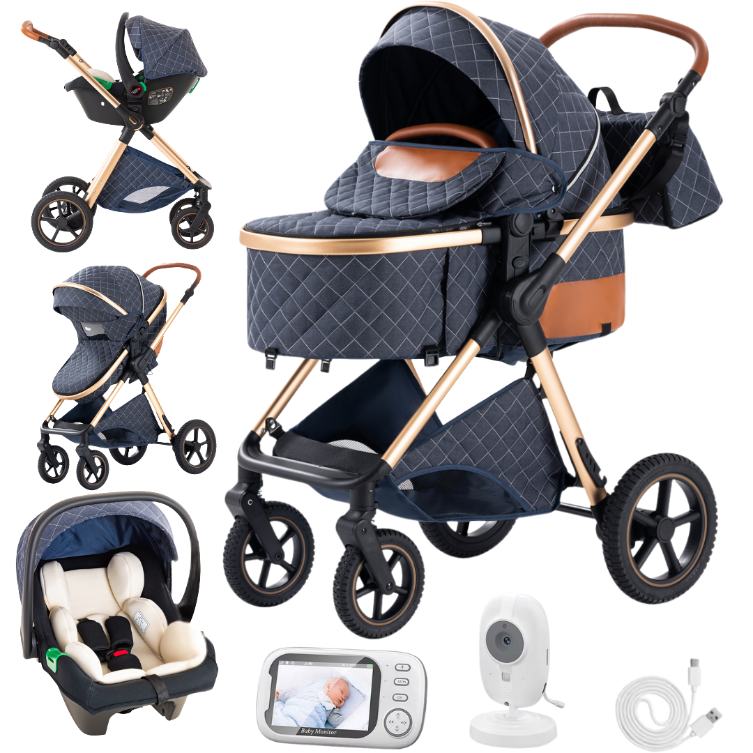 Smart Pushchair Set And Free Baby Monitor Bundle