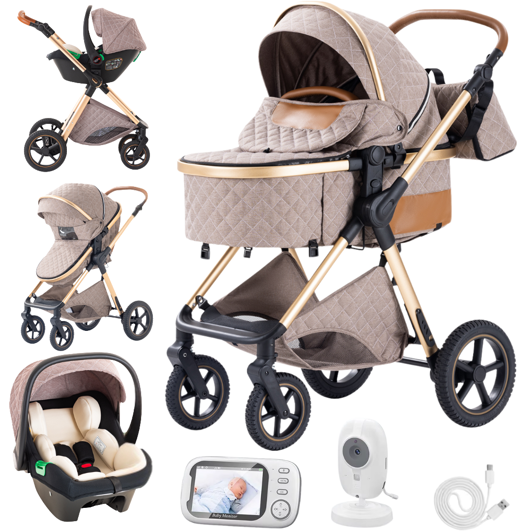 Smart Pushchair Set And Free Baby Monitor Bundle
