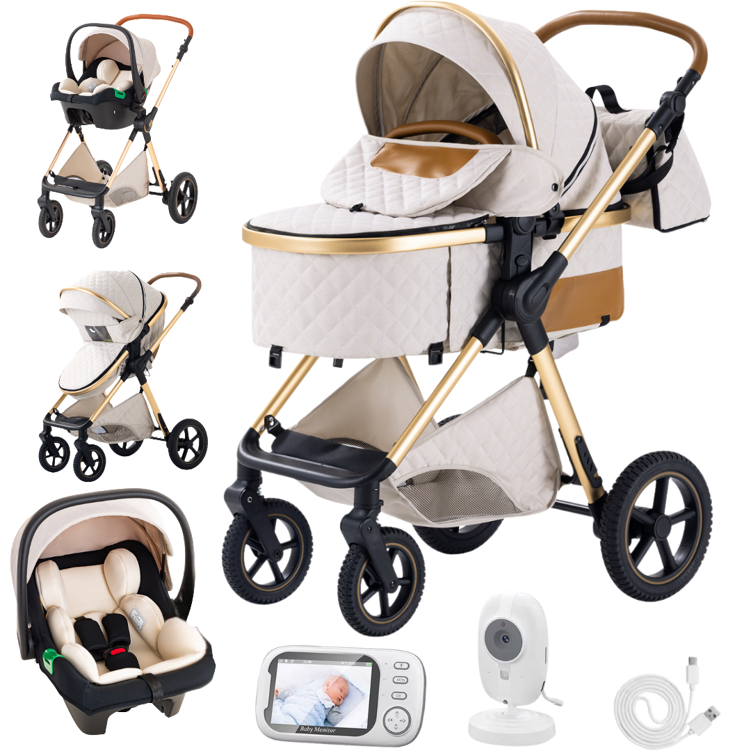 Smart Pushchair Set And Free Baby Monitor Bundle