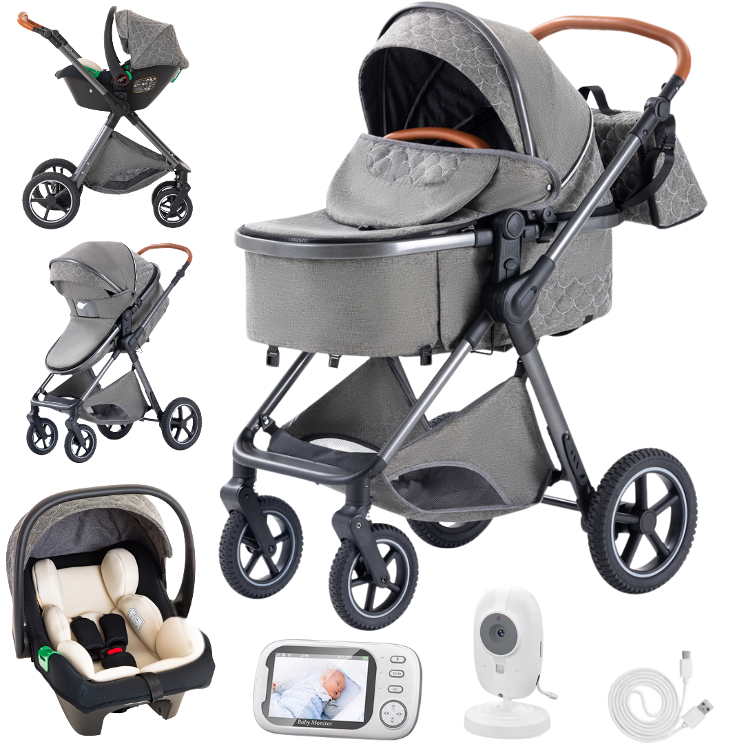Smart Pushchair Set And Free Baby Monitor Bundle