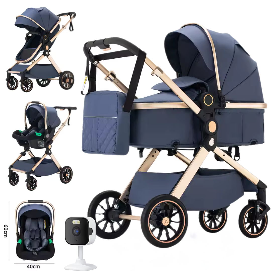 Luna Max Luxury Travel System + FREE Baby Monitor