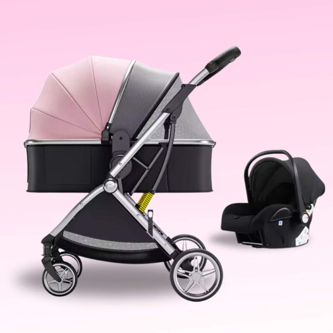 Canmeja 3 in 1 Pram and Car Seat Travel System