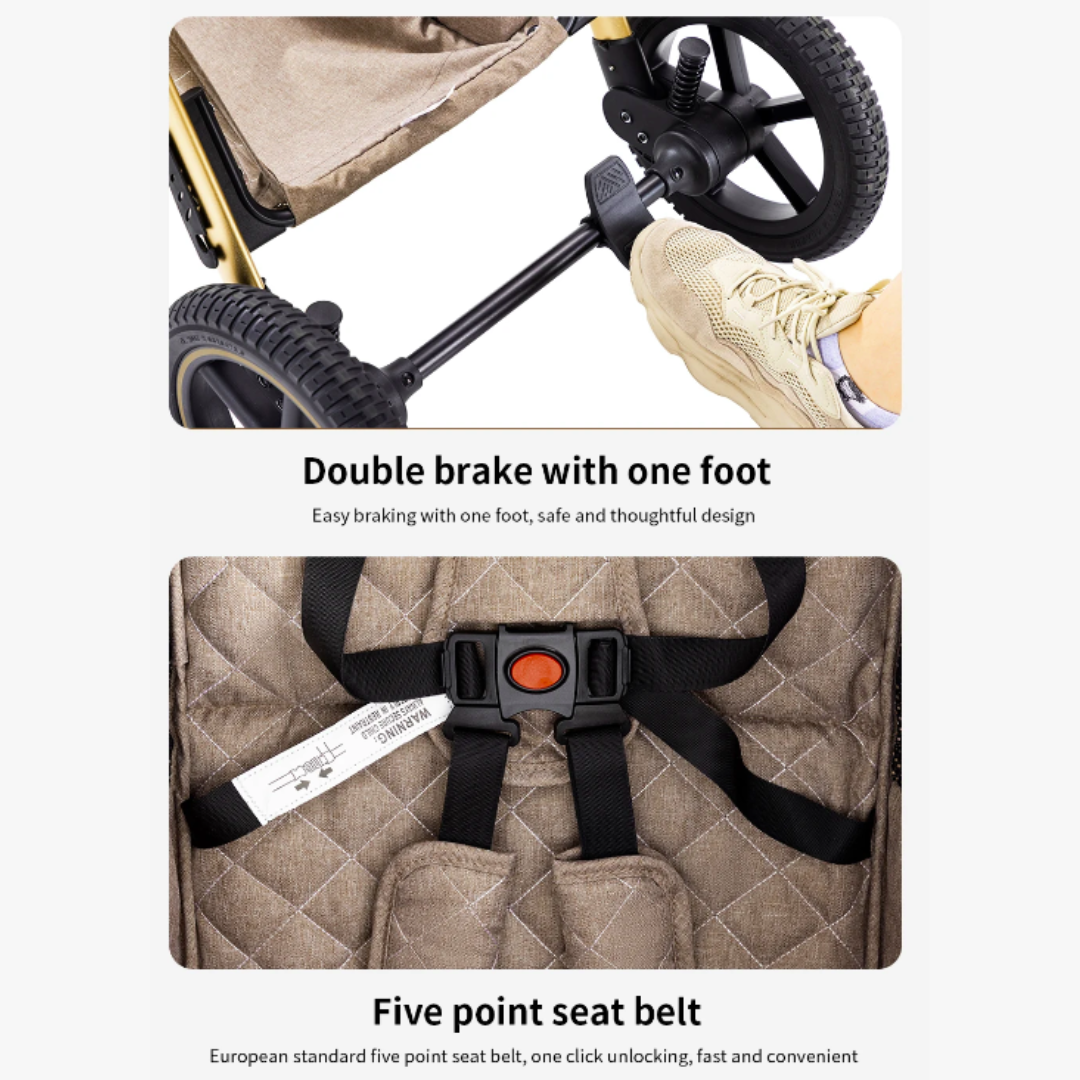 UrbanNest H2 Travel System with Free Wireless Baby Monitor