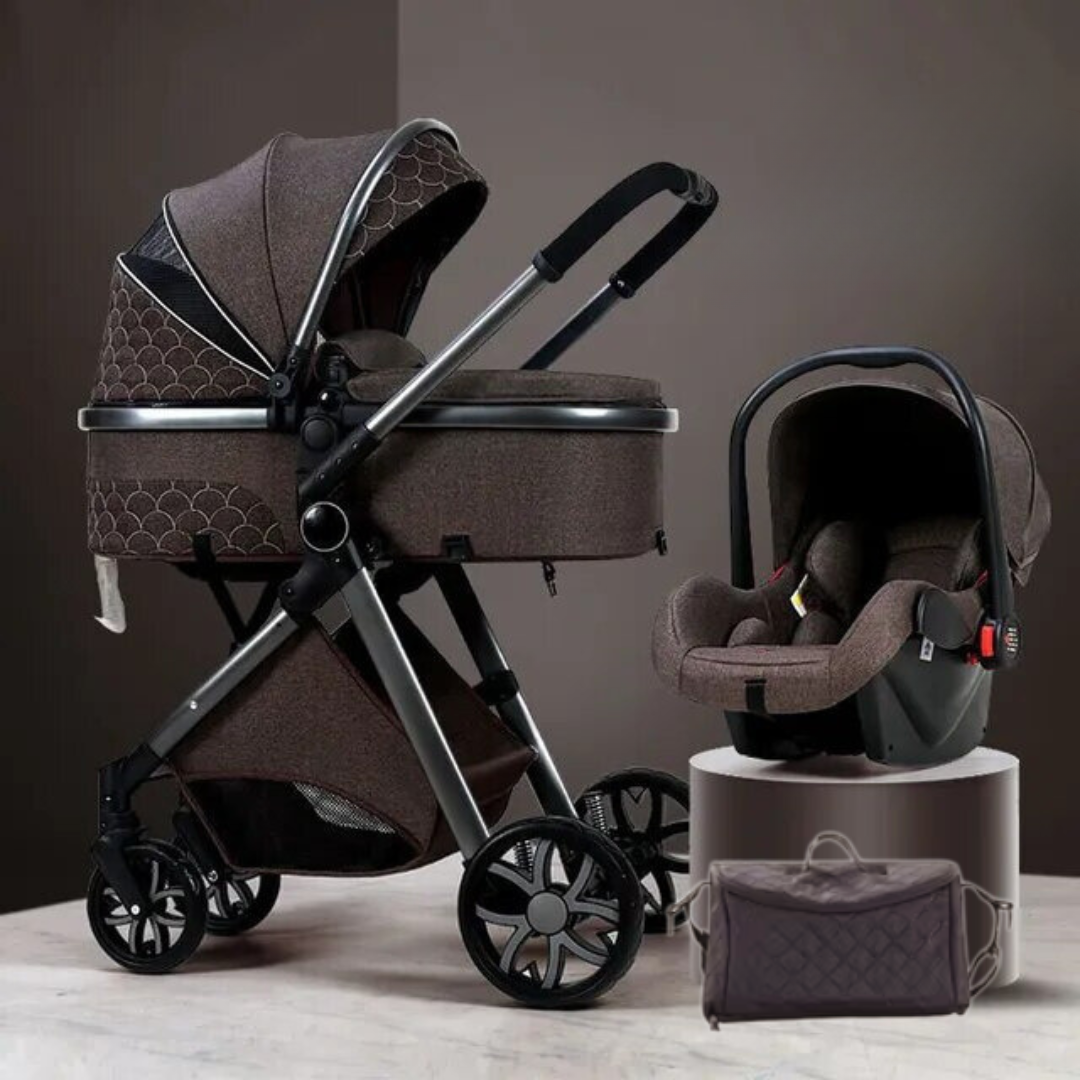 Luxury 3 In 1 Pushchair Bundle