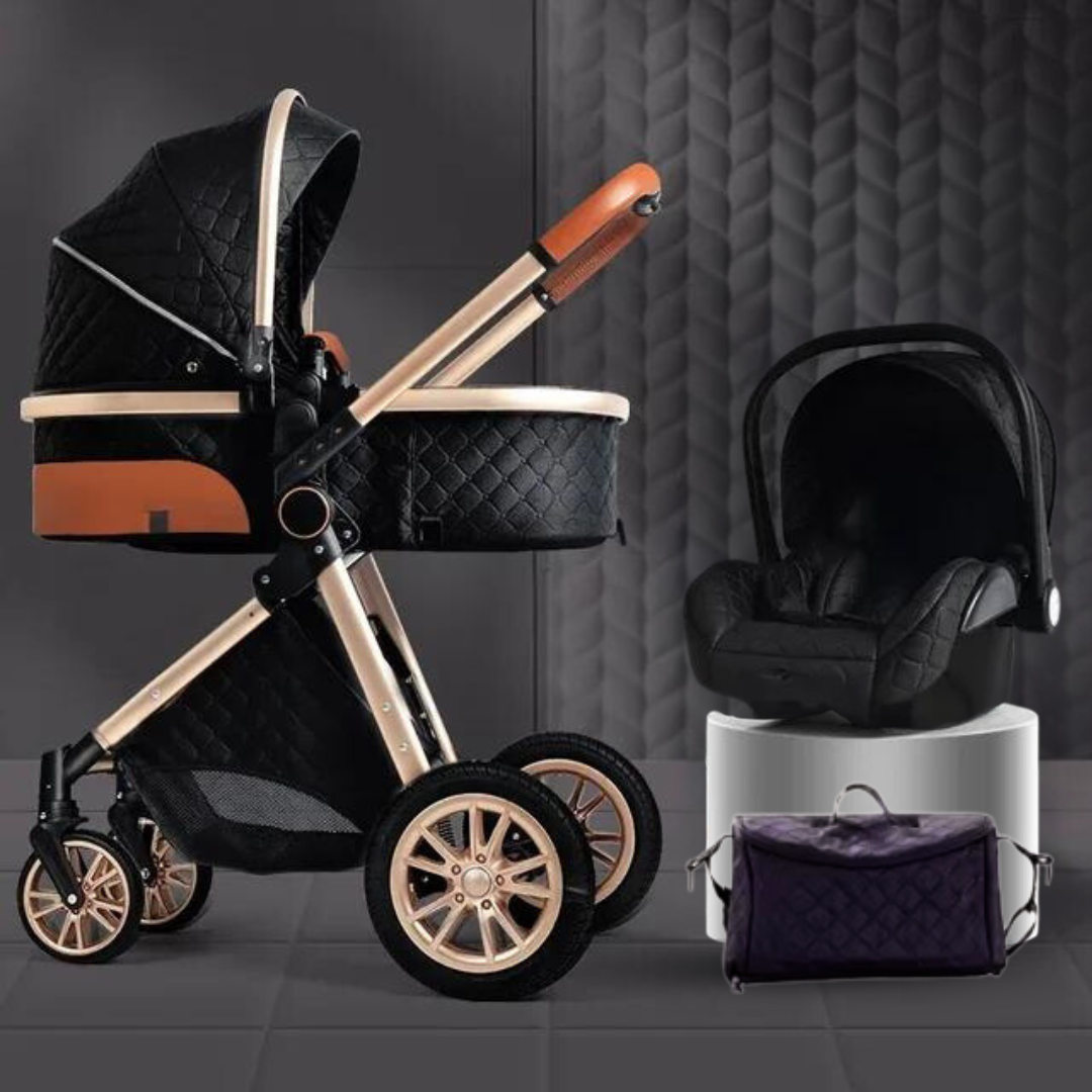 Luxury 3 In 1 Pushchair Bundle