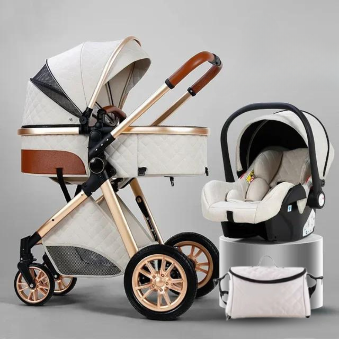 Luxury 3 In 1 Pushchair Bundle