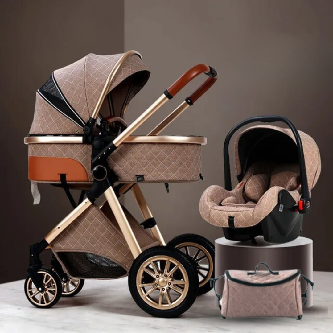 Luxury 3 In 1 Pushchair Bundle