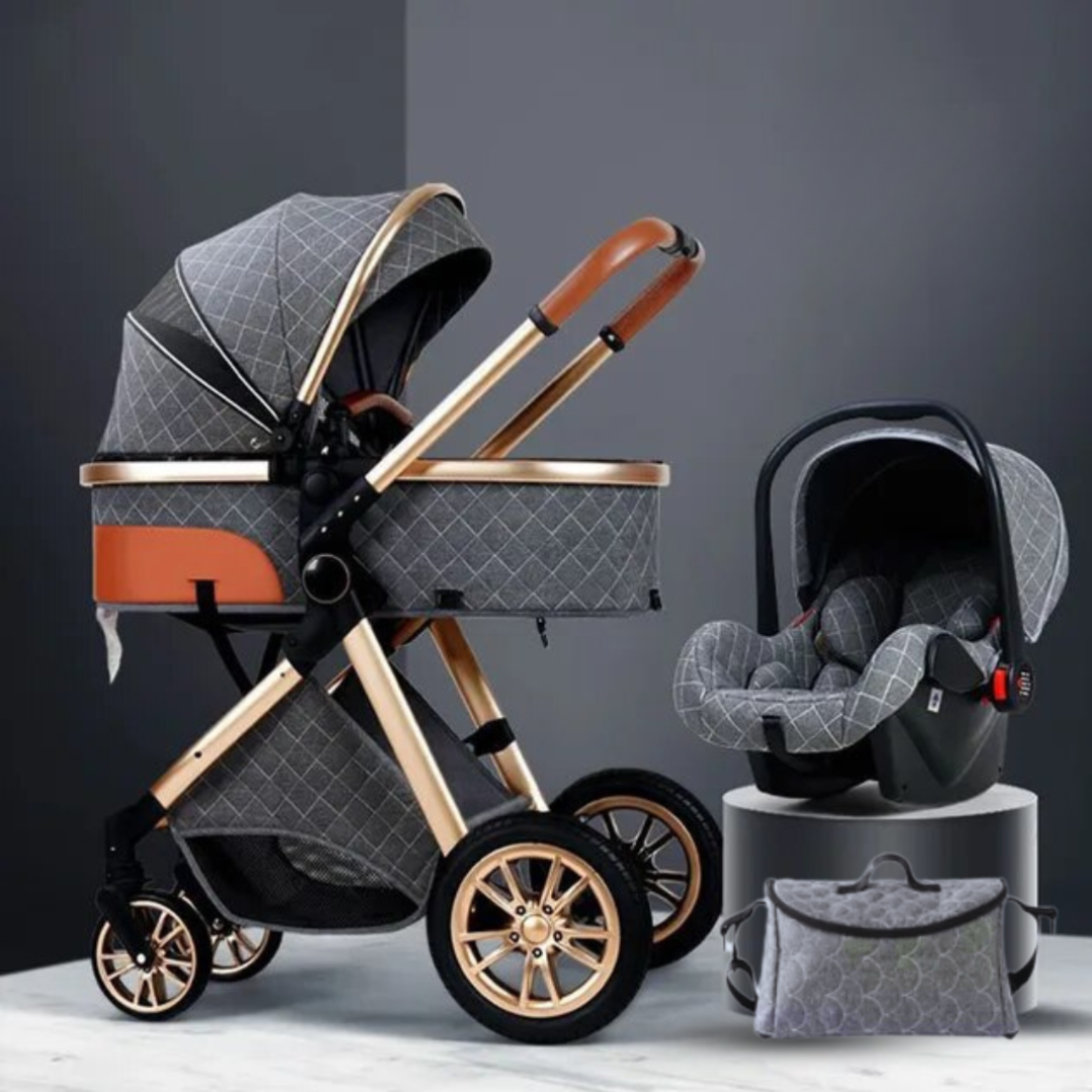 Luxury 3 In 1 Pushchair Bundle