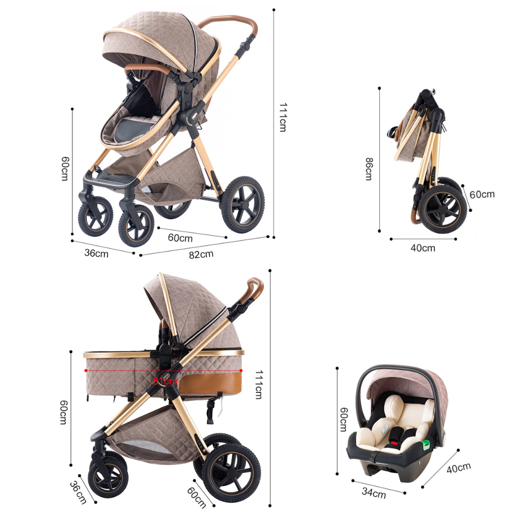 Smart Pushchair Set And Free Baby Monitor Bundle