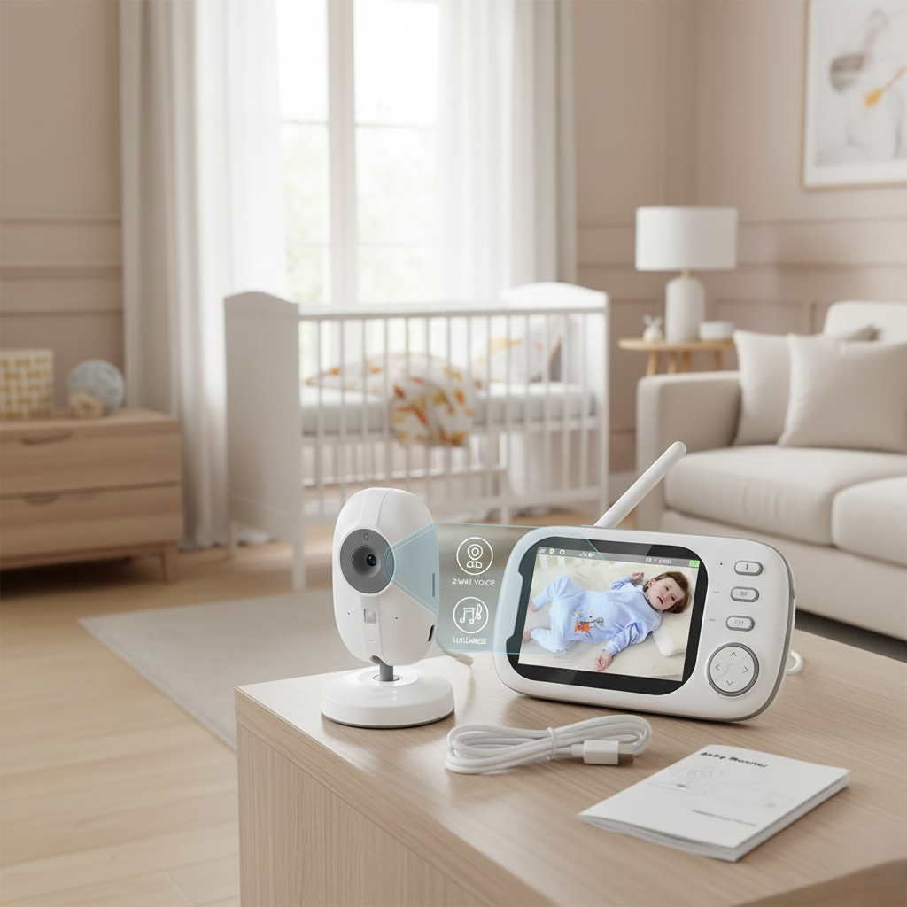 Luxury Travel System and Free Wireless Baby Monitor Bundle