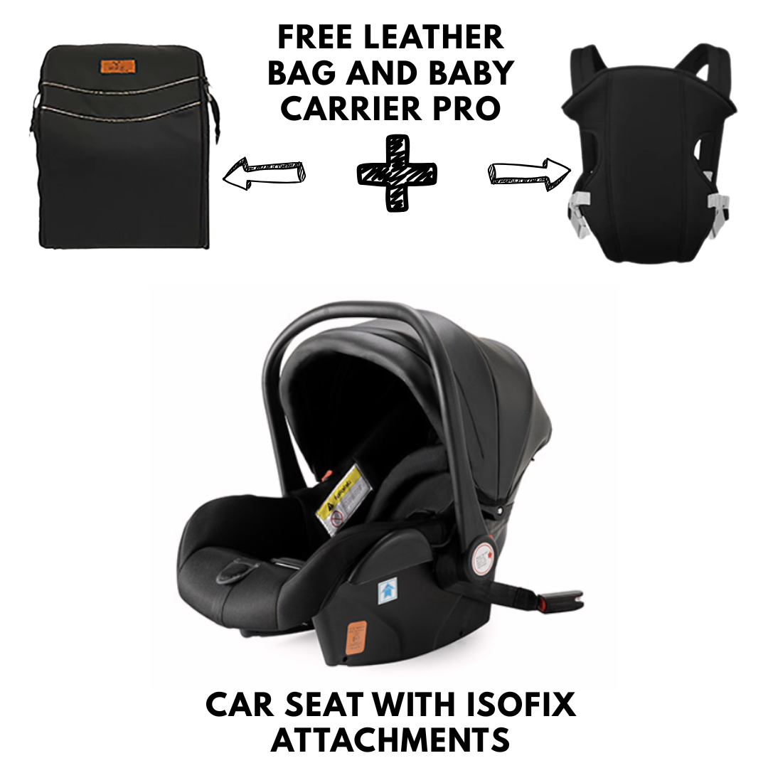 Luxury All in One Leather Pushchair Bundle