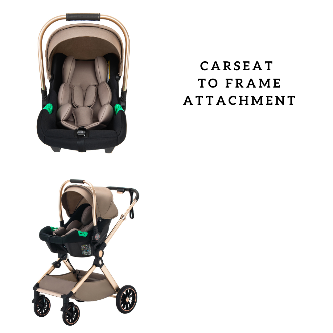 Luna Max Luxury Travel System + FREE Baby Monitor