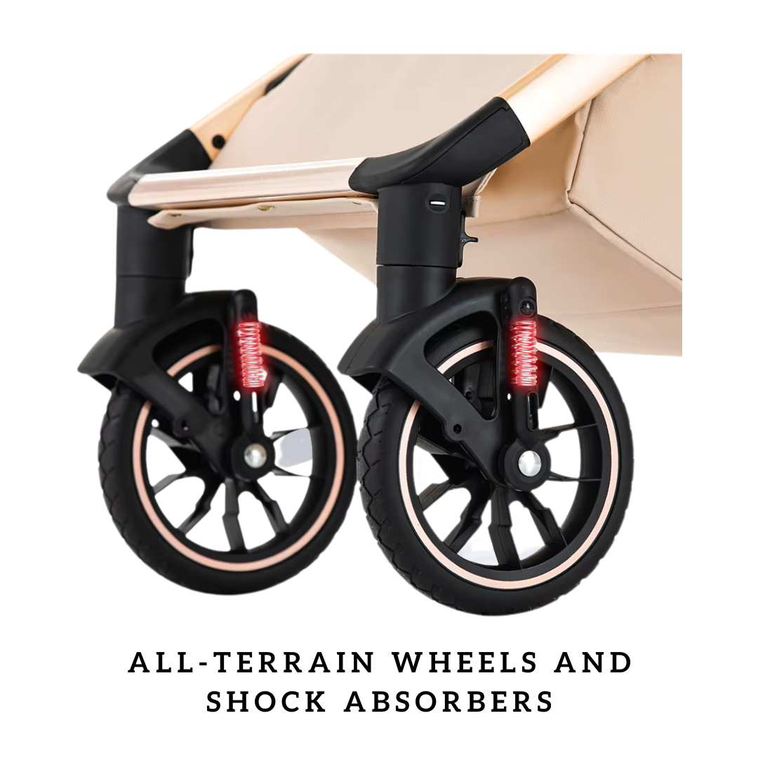 Luna Max Luxury Travel System + FREE Baby Monitor