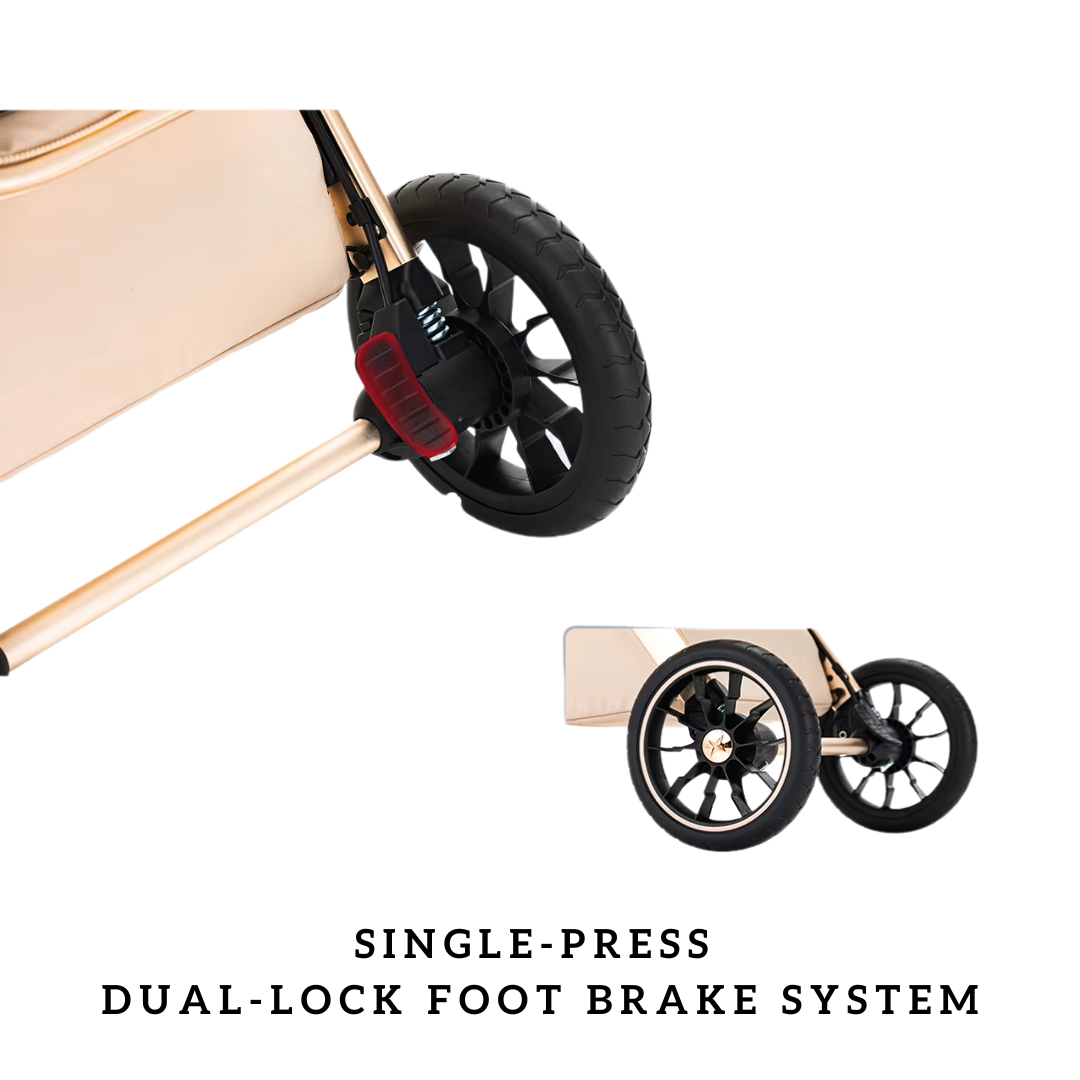 Luna Max Luxury Travel System + FREE Baby Monitor