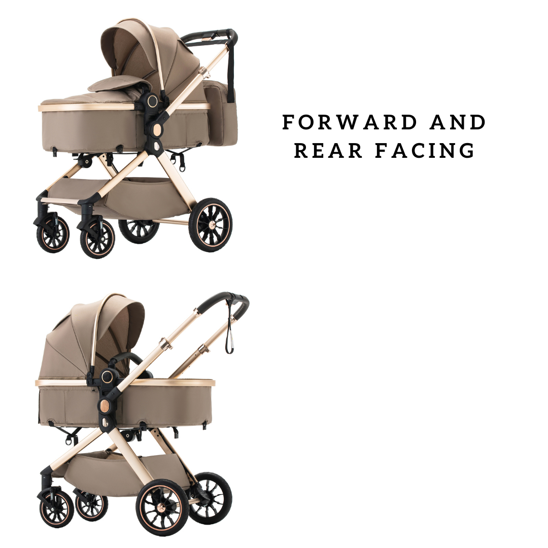 Luna Max Luxury Travel System + FREE Baby Monitor