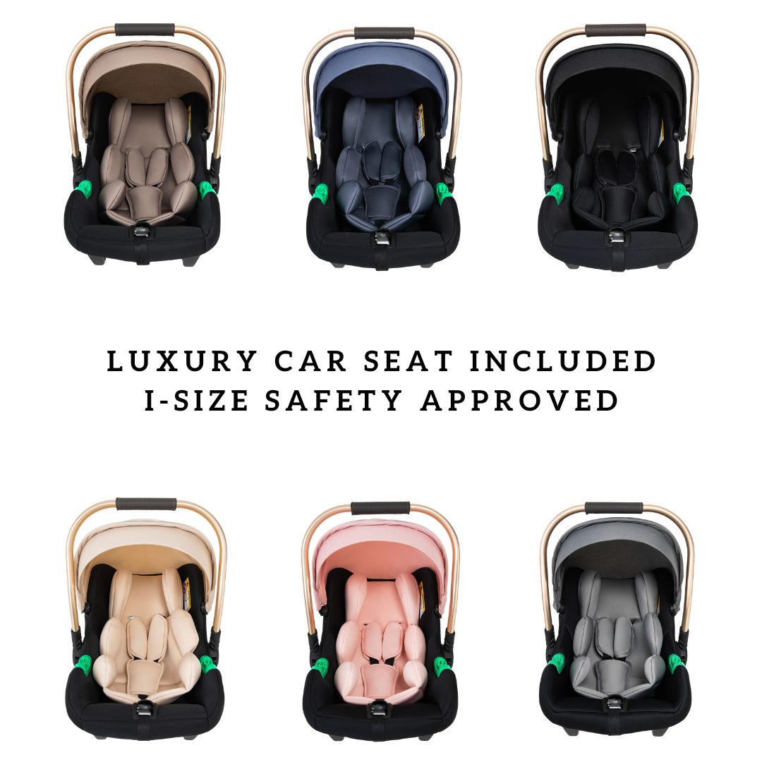 Luna Max Luxury Travel System + FREE Baby Monitor