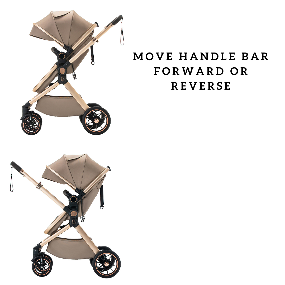 Luna Max Luxury Travel System + FREE Baby Monitor