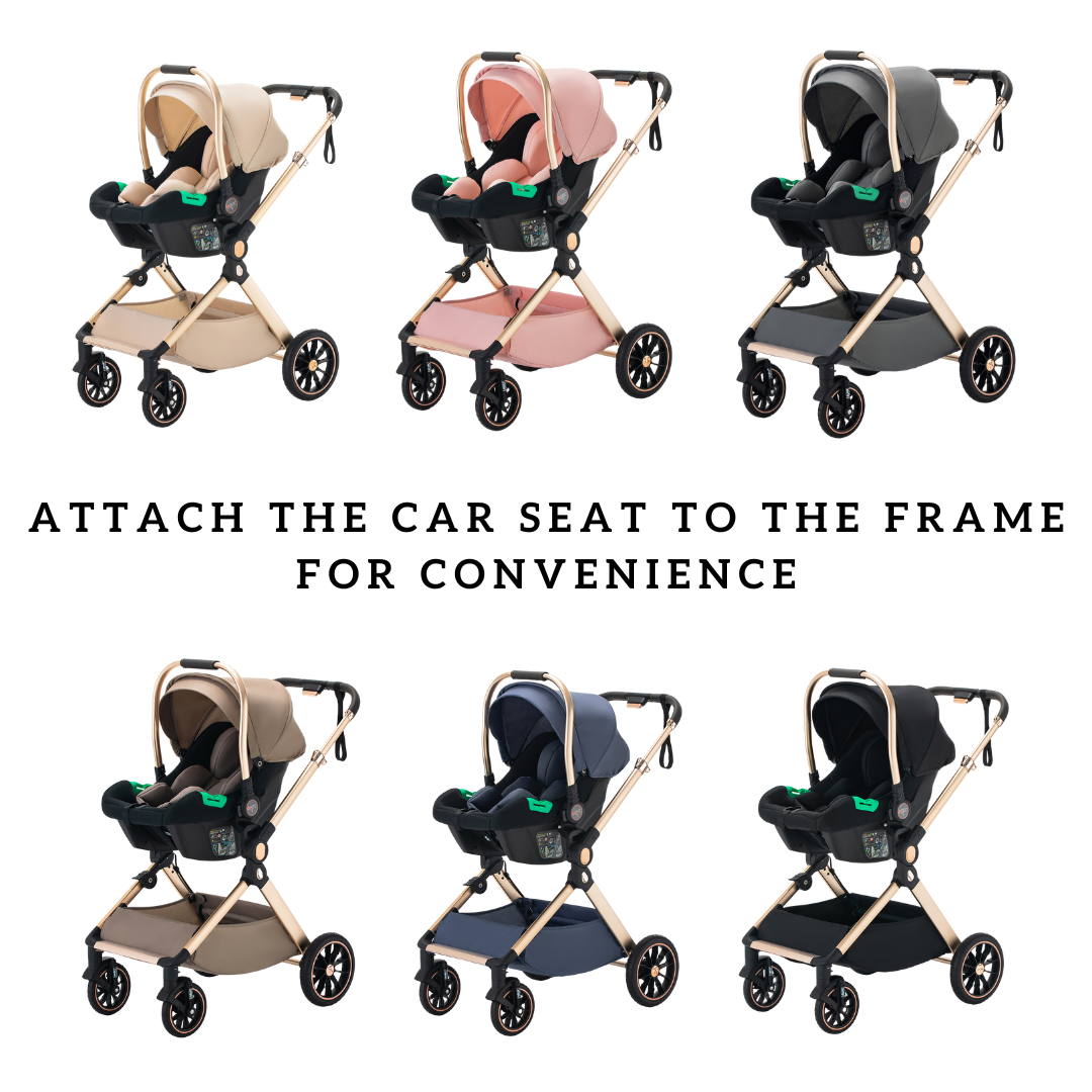 Luna Max Luxury Travel System + FREE Baby Monitor